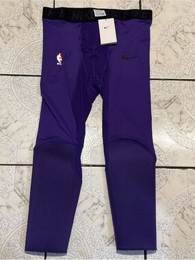 New Nike Pro Combat NBA Player Issued Training Tights Men’s Size XL AA0753-504